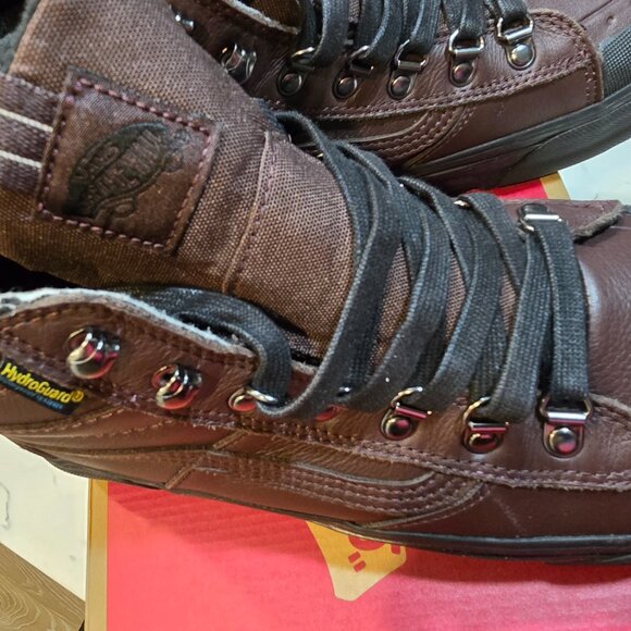 Vans MTE SK8-Hi DR Waterproof Sneakers Chocolate/Black Casual Shoes SIZE 10 RARE - Picture 6 of 8